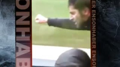 Kafası güzel gence uçan adam şakası