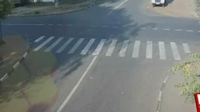 Bisikletli adam ölümden döndü