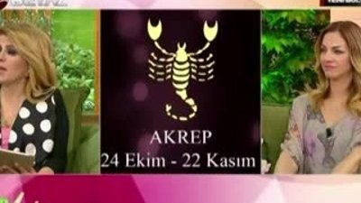Haftalık Burç Yorumu - Akrep - Nuray Sayari
