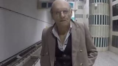 Yaşlanmış Hayrettin'den metroda uyuma şakası