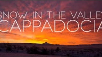 Karlar altındaki Kapadokya'nın eşsiz güzelliği - Timelapse