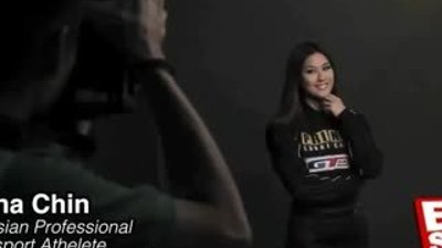 Profesyonel kadın sürücünün korkutan şakası