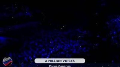 Polina Gagarina - A Million Voices ( Rusya) Eurovision 2015
