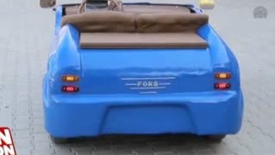 Üniversite öğrencileri elektrikli otomobil yaptı