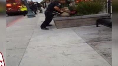 ABD polisinden siyahi gence şiddet