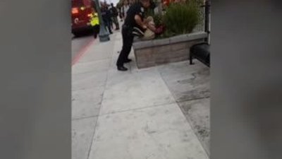 ABD'de siyahi gence polis şiddeti