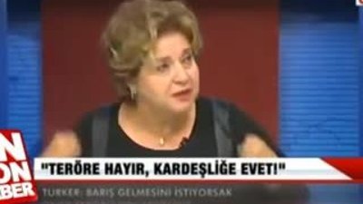 Dilek Türker: Terör durmadan kardeşlik nasıl gelecek