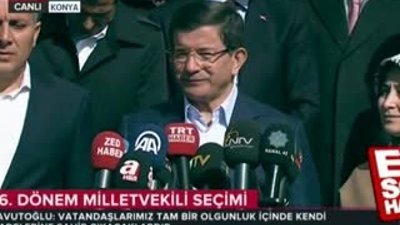 Başbakan Davutoğlu'nu heycanlandıran slogan