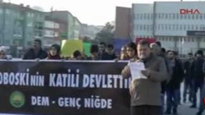 Niğdeliler katil devlet diye bağıran HDP'lileri kovaladı