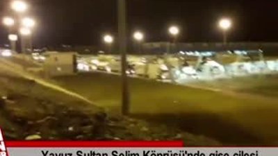 Yavuz Sultan Selim Köprüsü'nde gişe çilesi