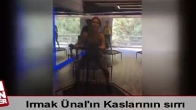Irmak Ünal'ın Kaslarının sırrı