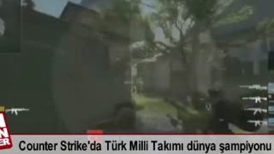 Counter Strike'da Türk Milli Takımı dünya şampiyonu oldu