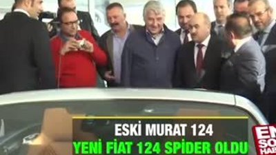 Eski Murat 124 yeni Fiat 124 Spider oldu