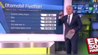 Ülkemizde net otomobil fiyatları ve vergi sonrası fiyatları