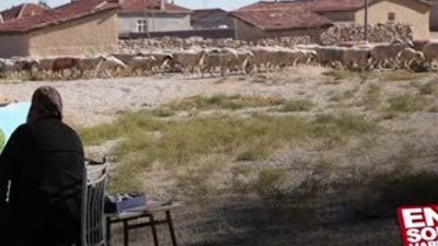 Köyde bir kadın ressam