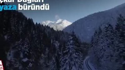 Kaçkar Dağları beyaza büründü 