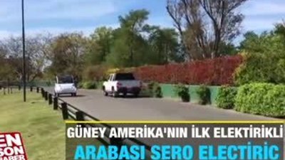 Arjantin'in ilk elektrikli arabası: Sero Electric