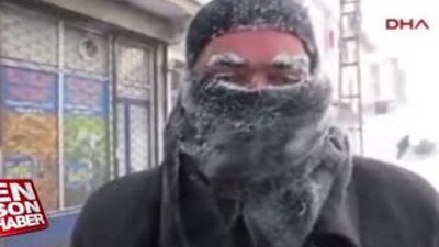 En düşük hava sıcaklığı Ağrı'da ölçüldü