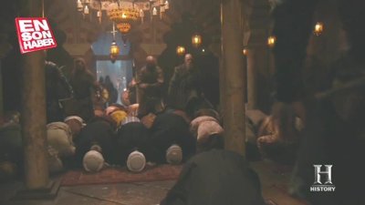 Vikings 4.Sezon 16.Bölüm cami sahnesi