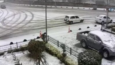 İstanbul’da beklenen kar yağışı başladı