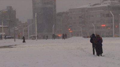 İstanbul’da kar kalınlığı 40 santime ulaştı