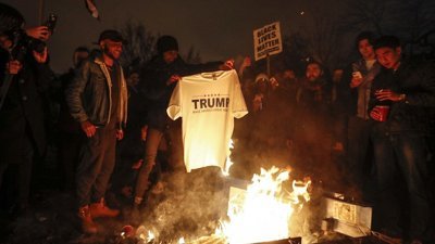 ABD'de Trump karşıtı gösteriler