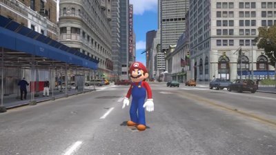 Süper Mario GTA'da 