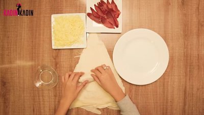 Paçanga böreği yapılışı