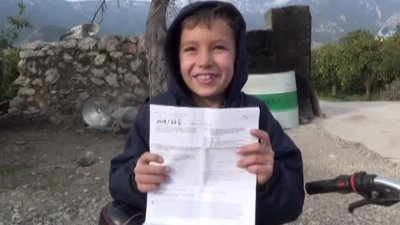 8 yaşındaki çocuğa haciz şoku