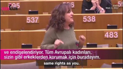 Kadınlar daha az kazanmalı diyen Avrupalı kafası