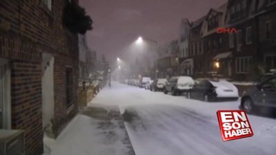 ABD’de kar fırtınası: 8 bin uçak seferi iptal