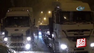 Çorum Samsun karayolu trafiğe kapandı