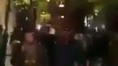 Kadıköy'de hayırcılar Ezan'ı protesto etti