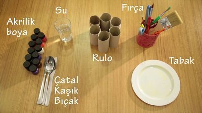 Çatal - bıçak tutacağı yapımı