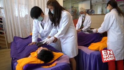 Satırla masaj keyfi