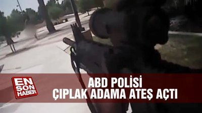 ABD Polisi çıplak adama ateş açtı