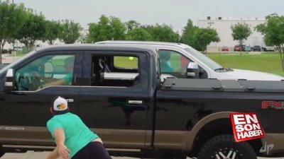 Beyzbol topu ile inanılmaz atışlar