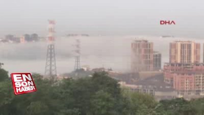 İstanbul'un bazı bölgelerinde sis etkili oldu