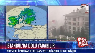İstanbul'da fırtına: 70 kilonun altındakiler dikkat