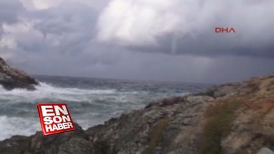 Şile'de hortum çıktı 