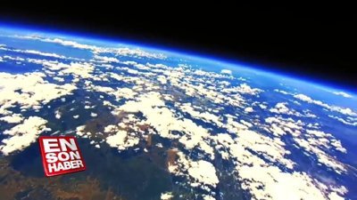 Dünya'ya 30 kilometre yükseklikten bakış