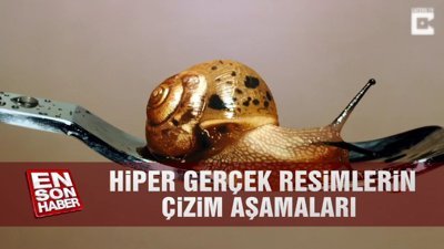 Hiper gerçek resimlerin çizim aşamaları