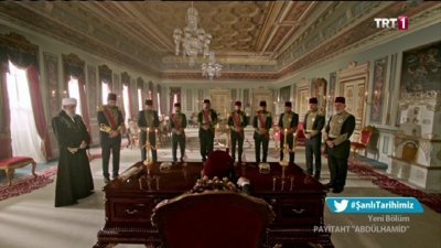 Payitaht Abdülhamid geceye damga vuran sahne