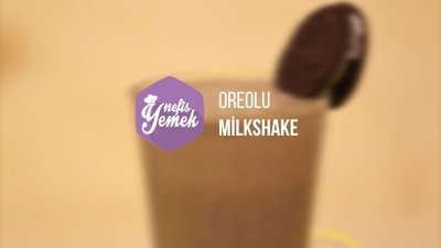 Oreolu milkshake tarifi