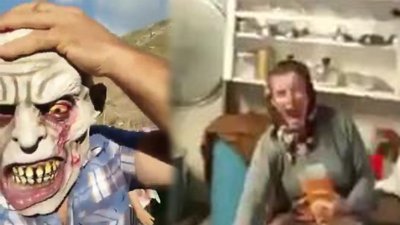 Teyzeye yapılan insafsız şaka