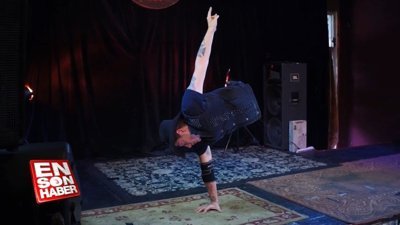 Engelli akrobat gösterileriyle büyülüyor