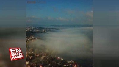 İstanbul Boğazı'nda sabah saatlerinde sis etkili oldu