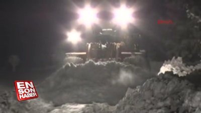 Toroslar'a mevsimin ilk karı yağdı