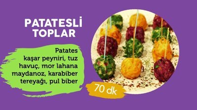 Patatesli top tarifi