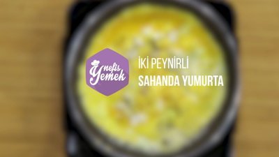 İki peynirli omlet